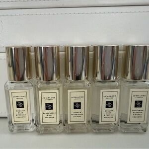 Jo Malone London Mini Cologne Set.  5 mini 0.3 oz/8 ml.